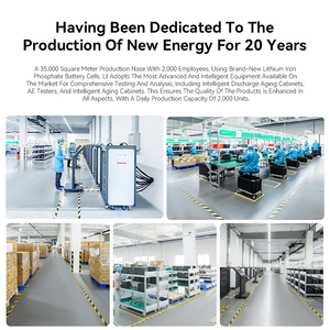 Портативная электростанция DEMUDA 300W 500W 1000W 2048WH 314AH для внутреннего и наружного использования с LiFePO4 аккумулятором, солнечным инвертором и солнечным генератором - Product Image 4