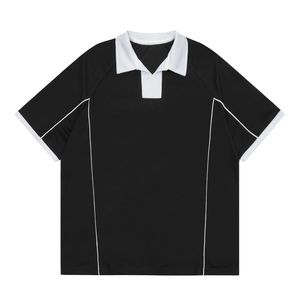 Moda neutral para hombres y mujeres Hip Hop venta personalizada manga corta Camiseta ocio calle alta estilo europeo y americano - Product Image 5