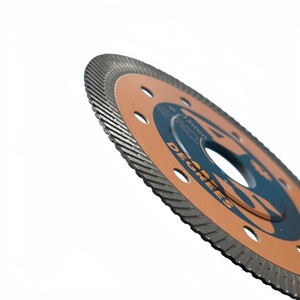 Lame diamantée ultra-fine turbo anti-écaillage 105 115 125 mm pour carrelage et granit, coupe sèche et humide, avec logo imprimé UV - Product Image 5