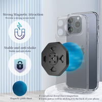 Support léger et compact de 1/4 pouces pour adaptateur de trépied magnétique MagSafe pour IPhone13/12 Pro/Pro Max/mini pour la photographie