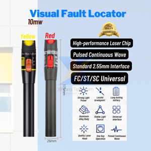 <span class=keywords><strong>Kit</strong></span> de herramientas de fibra óptica FTTH con VFL10MW, medidor de potencia óptica OPM de, cuchilla de fibra para red 4G - Product Image 3