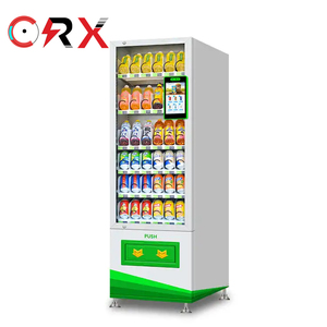 Máquina Expendedora de doble gabinete refrigerada de frutas y verduras de nuevo estilo, máquina expendedora de alimentos frescos y saludables - Product Image 2