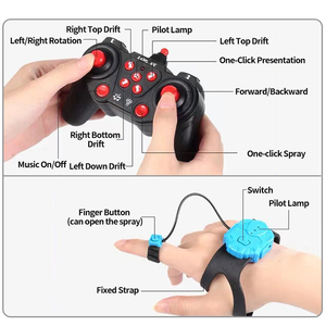 2.4G điện điều khiển từ xa xe đua RC diễn viên đóng thế xe 4WD tốc độ cao trôi 360 độ xoay xe trẻ em Đồ chơi Quà tặng trẻ em - Product Image 4