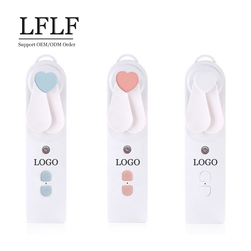 OEM 30 мл летние перезаряжаемые вентиляторы с подставкой охлаждающий туманообразующий вентилятор паровой распылитель Nano Mist портативный Mini nano soray beauty USB girl