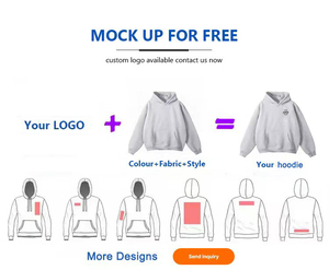 Conjunto Deportivo Personalizado con Logotipo para Hombre, Conjunto de Sudadera de Color Sólido, Conjunto de Sudadera con Capucha para Gimnasio, Sudadera Deportiva Holgada, Fabricación Profesional - Product Image 3