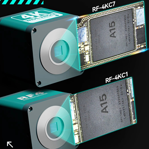 RF4 Ultra HD 4K/1080P手動スイッチ3840*2160工業用電子顕微鏡デジタルCCDカメラ - Product Image 1