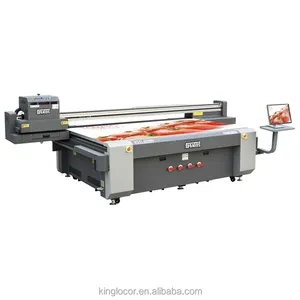 2021 new design high speed Ricoh Gen6 Head UV Flatbed wide format Printer Digital UV Inkjet Printing Machine