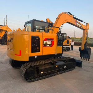 รถขุดตีนตะขาบ SANY SY85C ของแท้ ขนาด 8.5 ตัน ตัวถังกะทัดรัด ขุดได้ดี เครื่องยนต์ขนาดเล็ก ระบบ PLC ปั๊มไฮดรอลิก เกียร์บ็อกซ์ - Product Image 2