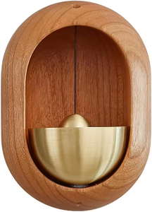Carillon éolien dopamine en bois Sonnette magnétique en bois <span class=keywords><strong>japonaise</strong></span> Sonnette en bois - Product Image 4
