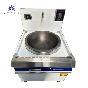 Lyroe tiết kiệm năng lượng thương mại duy nhất Burner lớn chảo thiết bị nhà bếp cảm ứng nấu ăn bếp - Product Image 3