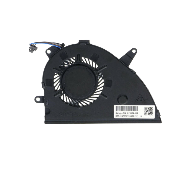High Quality Silent Operation Laptop Cooling CPU Fan New for HP 15 Cs Computer Case Application