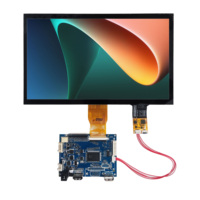 Modul Layar Sentuh IPS TFT LCD 10,1 inci dengan Antarmuka RGB Teknologi Kapasitif Multi-sentuh Lampu Latar LED Resolusi 1024x600