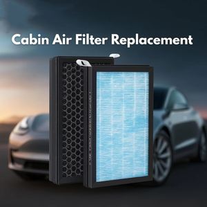 החלפת מסנן אוויר מותאם אישית לתא הנוסעים, מסנן אוויר HEPA עם פחם פעיל לטסלה דגם 3/Y - Product Image 2