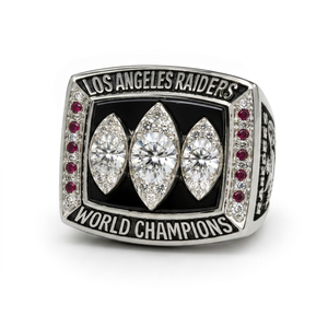 Bague de championnat de football personnalisée, en acier inoxydable, bague commémorative des champions du monde, bijou de récompense pour équipe - Product Image 1