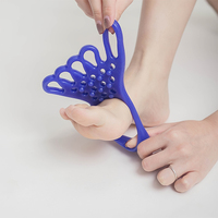 Étireurs d'orteils personnalisés pour les pieds, appareil d'exercice pour les hallux valgus, yoga, fitness, relaxation musculaire du pied, étireur avec entraîneur d'orteils en silicone