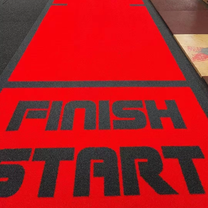 Césped artificial de césped sintético bien usado para <span class=keywords><strong>cancha</strong></span> de tenis de pádel, alfombra verde, Bola de césped artificial negra - Product Image 1