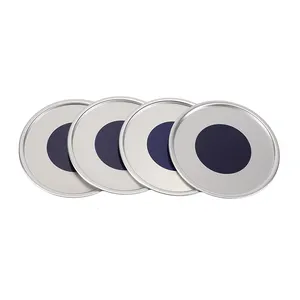 52mm 56mm 65mm 73mm 83mm Boîtes à ouverture facile en aluminium extrémités inférieures pour bonbons fruits secs collation fournisseur de nourriture