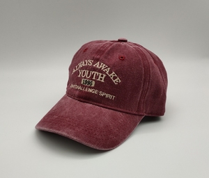 Gorra de Béisbol de Algodón Lavado de Alta Calidad, Bordada con la Frase "ALWAYS AWAKE YOUTH 1985", para Hombre y Mujer - Product Image 2