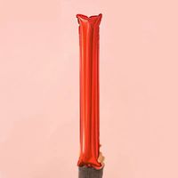 Bâtons de cheering personnalisés avec logo, bâtons gonflables en aluminium, accessoires portatifs pour jeux sportifs, bâtons à ballons pour pom-pom girls