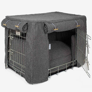 SUREWALHOME Housse de <span class=keywords><strong>cage</strong></span> pour animaux de compagnie avec coussin Garder au chaud Housse de protection d'ombrage pour <span class=keywords><strong>cage</strong></span> de chien Extérieur Intérieur Coupe-vent Couverture de chenil pour animaux de compagnie - Product Image 6
