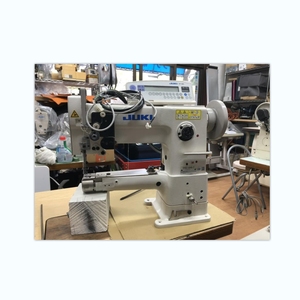 Macchina da Cucire Industriale Giapponese Unison-feed a Punto Annodato con Gancio Grande ad Asse Verticale, Modello Juki 246 - Product Image 1