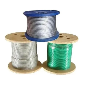 แกนม้วนเชือกลวดเหล็กที่ว่างเปล่าเคลือบพลาสติก - Product Image 3