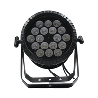 Extérieur DMX 4in1 Étanche RGBW LED Par IP65 Tête Mobile Stage Light UV Faisceau avec 18*10W Cob Aluminium et PVC Corps 3W Puissance