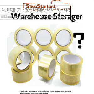 เทปใส BOPP ยี่ห้อ Pudi ขนาด 45 มม.*50 ม. แบบหน้าเดียว กาวไวต่อแรงกด ทนความร้อน ป้องกันไฟฟ้าสถิต สำหรับปิดผนึกกล่อง หนา 0.38 มม. - Product Image 2