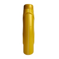 Bouteille vide de cruche de mesure d'huile d'or de 1litre pour des moteurs 1000ml bouteille d'huile de lubrification de moteur avec la ligne de niveau liquide