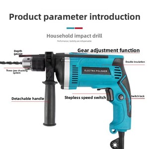 Nouvelle <span class=keywords><strong>perceuse</strong></span> à percussion électrique réglable à sens inversé, tout en cuivre, haute puissance, industrielle, vitesse réglable, 240V, perçage 30mm - Product Image 2