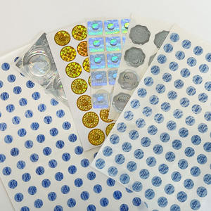 Etiqueta láser antifalsificación de alto grado, etiqueta adhesiva de vino tinto para paquete - Product Image 2