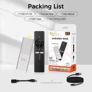 wholesale Allwinner H313 IPTV Dongle 8K Streaming Device Internet OTT Smart <b>USB</b> Strong WiFi Premium Android 14 Fire TV Stick - Product Image 6