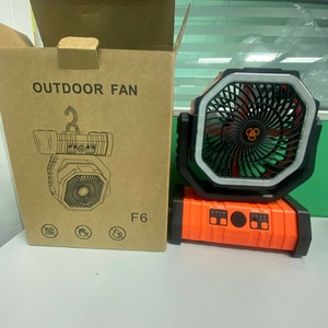 พัดลมพกพาสำหรับตั้งแคมป์กลางแจ้งแบบชาร์จไฟได้ 20000mAh พร้อมรีโมทคอนโทรล ใช้ได้ในกรณีฉุกเฉิน สามารถพลิกกลับด้านได้ - Product Image 3