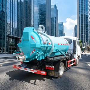 <span class=keywords><strong>Camión</strong></span> de Vacío de Aguas Residuales de Perfil Bajo Dongfeng para Estacionamientos Subterráneos |   <span class=keywords><strong>Camión</strong></span> de Succión Compacto para Fosas Sépticas y Tanques de Grasa, Ideal para Calles Estrechas - Product Image 5