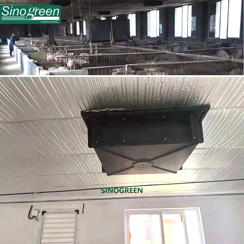 Barn Inlets Poultry Farm Ventilation | SinoGreen Barn air Inlet Ceiling Inlets ...