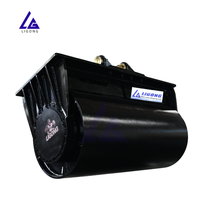 Rouleau compacteur épaissi Ligong pour excavatrice, roue de compactage à forte résistance aux chocs pour chantiers de construction difficiles