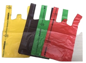 Sacs shopping personnalisés en tissu imprimé avec certification GRS, sacs de transport 100 % polyester recyclé avec votre propre logo - Product Image 3