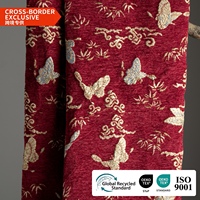 Tissu Jacquard Personnalisé Tissé en Gros Commande en Vrac OEM ODM pour le Marché Européen Faible MOQ
