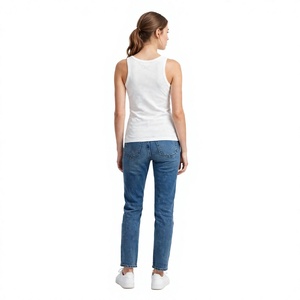 Summer Season Printed <b>Women's</b> Pink <b>Tank</b> <b>Top</b> Scoop Neck Breathable <b>Knitted</b> Cotton Premium Printed <b>Tank</b> <b>Top</b> For <b>Womens</b> - Product Image 6