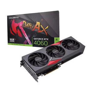 Waraxe IGame GeForce RTX 4060 Deluxe Edition 8GB GDDR6 V2 Ultra W OC GPU, PCI Express, nouveau ventilateur et connecteur 8 broches pour PC de bureau - Product Image 1