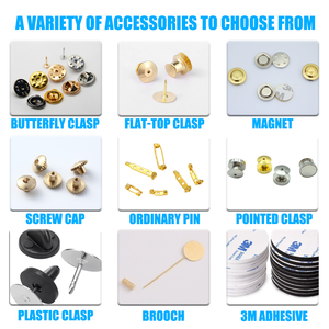 Distintivo Personalizzato in Lega di Zinco con Logo in Rilievo 3D Placcato Oro, Design Personalizzato - Product Image 6