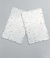 Circuit imprimé en aluminium LED personnalisé, épaisseur 1,2 mm, cuivre 35 µm, certifié RoHS ISO9001, lampe LED MCPCB