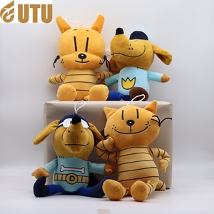 Muñeco de Peluche Súper Suave de Algodón PP para Alivio del Estrés, Serie Detective Dog Adventure, Novedad Europea y Americana - Product Image 2