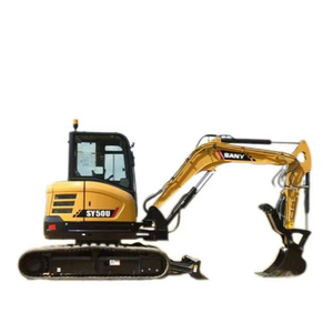 Mini-excavatrice d'origine 5 tonnes Sy50u, petite excavatrice hydraulique Sy50U à vendre - Product Image 1