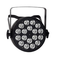 Projecteurs LED Slim PAR RGBW 18x10W pour Mariages, Fêtes, Scènes, Clubs Nocturnes, Concerts, DJ et Événements
