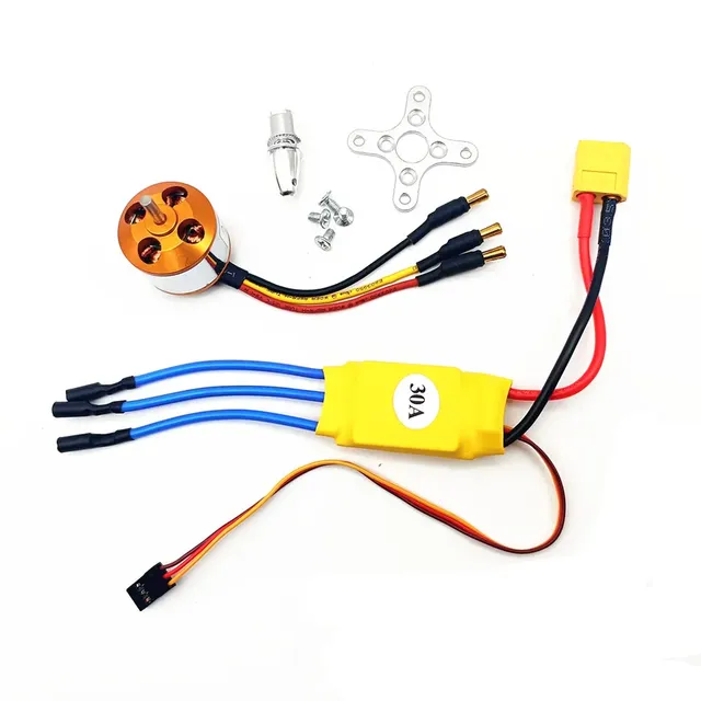 Jupiter A2212 A2208 930KV 1000KV 1400KV 2200KV 2700KV 30A High Efficiency Universal Brushless Motor & ESC for RC FPV Drone