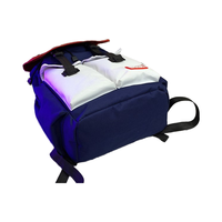 Sac à dos d'école unisexe à la mode pour enfants, dernier design, avec logo, matériau Oxford, doublure en polyester antivol coloré