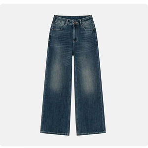 Alta calidad turco de cuatro lados Bullet otoño Lyocell estiramiento versión estrecha pantalones de pierna ancha para Sticky Rice Jeans mujeres - Product Image 1
