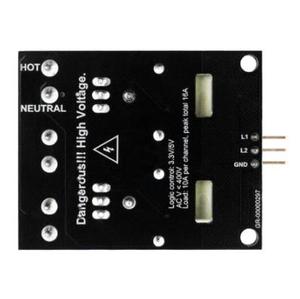 Interruttore AC a Tiristore 2 Canali 3.3V/5V <span class=keywords><strong>Logica</strong></span> AC/DC AC 220V/110V 5A - Product Image 3