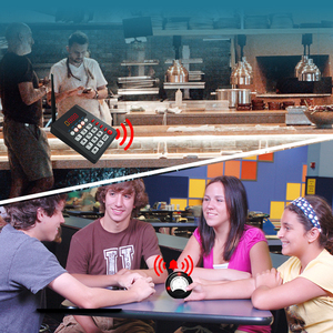 מסעדה אלחוטית עמידה למים מערכת זימון אורחים רטט אות אורח מזמזם מזון למערכת ניהול תורים בבית המשפט למזון - Product Image 2